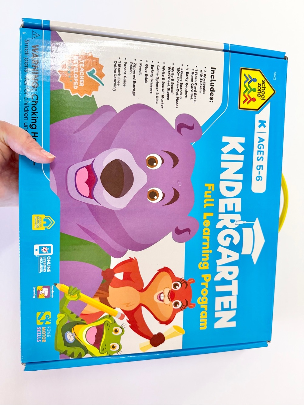 Kindergarten Full Program School Zone Learning Homeschool Kit